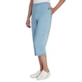 thumbnail image 3 of Alfred Dunner Womens Relaxed Denim Capri, 3 of 6