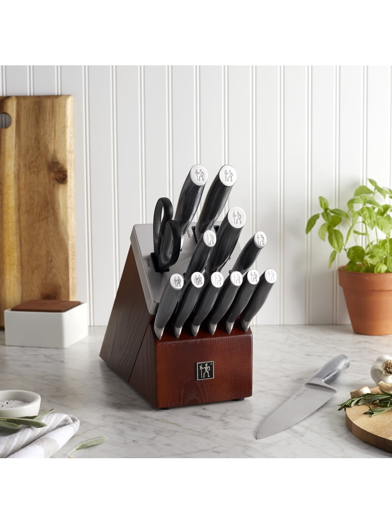 K-HICA 140TFG/N　3個セット HENCKELS, Self-Sharpening Knife Block Set, 14-pc, Graphite