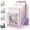 Purple, variant on File Organizer for Desk, File Folder Organizer with 5-Section Vertical Rack, Suitable for Home Office Document Organization and Storage(Black)