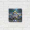 thumbnail image 3 of Luxe Metal Art 'Saint Petersburg Russia Naval cathedral of Saint Nicholas in Kronstadt' by Pedro Gavidia, Metal Wall Art, 12"x12", 3 of 9