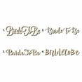 thumbnail image 1 of Bride to be Sign Unfinished Wood Cutout Home Decor DIY Option 2- 20" Wide / 1/2", 1 of 3