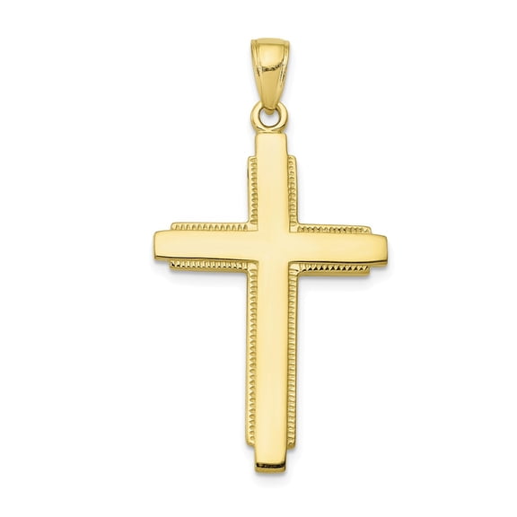 10k Gold Cross Pendant
