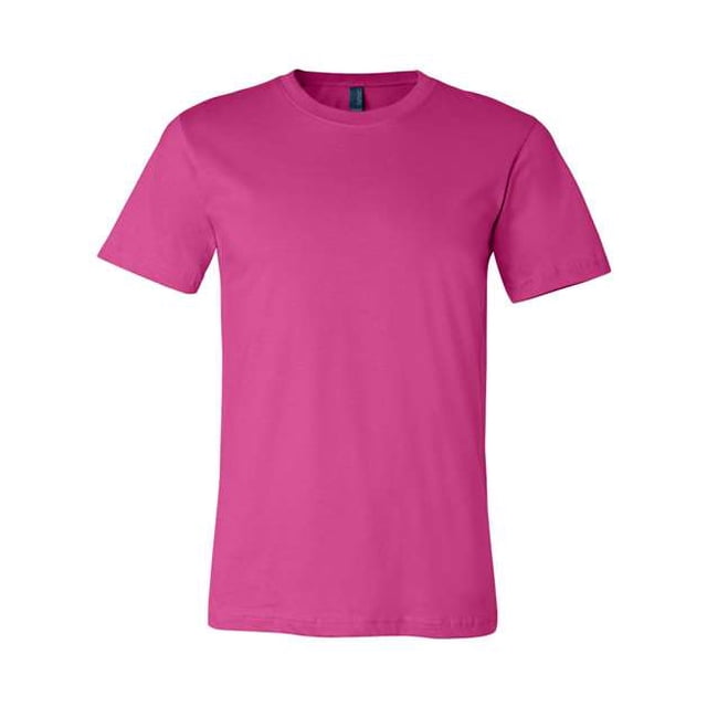 Camiseta de manga corta unisex Bella lienzo 3XL BERRY