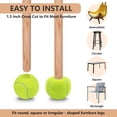 thumbnail image 6 of Magicorange 30 Pcs Precut Walker Tennis Balls for Furniture Legs and Floor Protection (Multicolor), 6 of 7