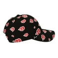 thumbnail image 2 of Naruto Akatsuki Clan Logo Adult Snapback Hat, 2 of 3