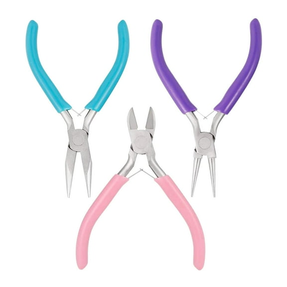 Crafts Jewelry Pliers 3pcs Jewelry Making Pliers Tools with Chain Nose