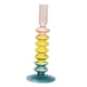 thumbnail image 1 of Candelabro de cristal, candelabro de pilar, florero, candelabro Retro nórdico para decoración del hogar de vacaciones, decoración de fiesta y boda estilo E, 1 of 10