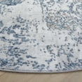 thumbnail image 3 of SAFAVIEH Carter Lucille Abstract Area Rug, Taupe/Navy, 6'7" x 6'7" Round, 3 of 7