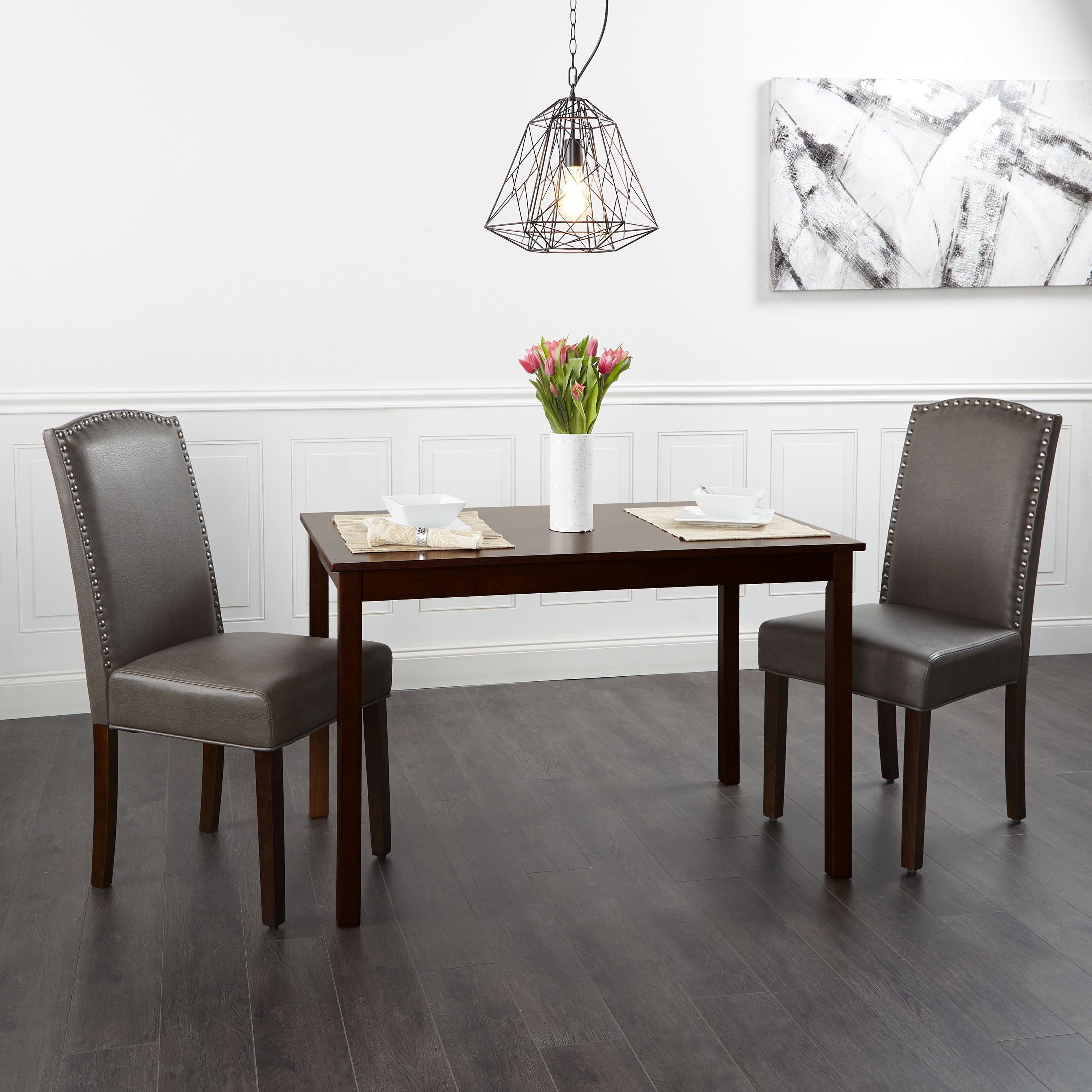 Faux Leather Dining Chairs, On...
