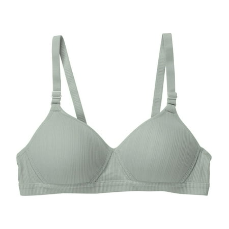 

Yjstyle ZL-Women Sexy Cotton Push Up Bras Wireless Sexy Lingerie Soft Cotton Bralette Seamless Brassiere Underwear Comfort Intimates