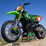 Losi RC Motorcycle Promoto-MX 1/4 Motorcycle Ready-To-Run Combo Includes Battery and Charger Pro Circuit LOS06002 Green Other Gas Tank Motorcycle etc.