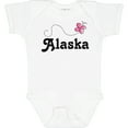 thumbnail image 3 of Inktastic Alaska Butterfly Girls Baby Bodysuit, 3 of 5