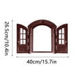 thumbnail image 2 of BotaniNest Cat Door ABS Material French Retro Double Door Design Lockable Easy DIY Installation For Average Sized Cats, 2 of 6