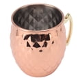thumbnail image 4 of Tazas De Mulas De Moscú, Taza De Mula 304 Tazas De Cóctel De Acero Inoxidable Con Labio Redondeado Liso, Bebida De Cóctel Para Uso En El Hogar Y El Bar, 4 of 7