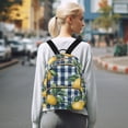 thumbnail image 7 of FORMRS Mini Backpack Purse for Women Travel Daypack Casual Shoulder Bag, Cartoon Beige Lemon, 7 of 7