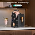 thumbnail image 6 of HiCOZY Slushie Machine & Ice Cream Maker, Frozen Drink Maker for Home, Milk Shake Maker, No Ice Needed, Self-Cleaning | Ice Cream, Frozen Margaritas, Frappés, Milkshake, Cold Drink, Black, for Gift, 6 of 9