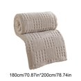 thumbnail image 3 of Dienrx 180*200Cm Extra Large Office Nap Fleece Blanket - Soft Warm Textured Cover | Cozy Blanket for Couch, Sofa, Bed, Adults, All-Season Use, 3 of 6