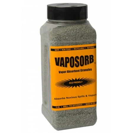VAPORSORB Natural Fume Remover: 2 lb. Granules Rid Chemical, Solvent & Gasoline (Best Way To Get Rid Of Green Algae In Pool)