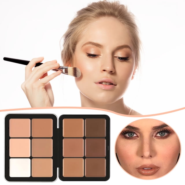 Color Correcting Concealer 12 Color Concealer Foundation Long Wearing Full Coverage Makeup And Corrector For Under Eye Dark & Blemishes