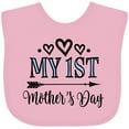 thumbnail image 3 of Inktastic My 1st Mothers Day Girls Baby Bib, 3 of 4