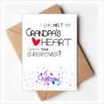 thumbnail image 1 of Melt Heart Best Grandfather Love Welcome Back Greeting Cards Envelopes Blank, 1 of 3