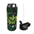 thumbnail image 2 of Yiaed Tropical Summer Vibes Print Water Bottle with Straw Lid, Stainless Steel Double Wall Insulated Water Bottle | Leak-Proof and Spill-Proof Water Bottle, 2 of 8