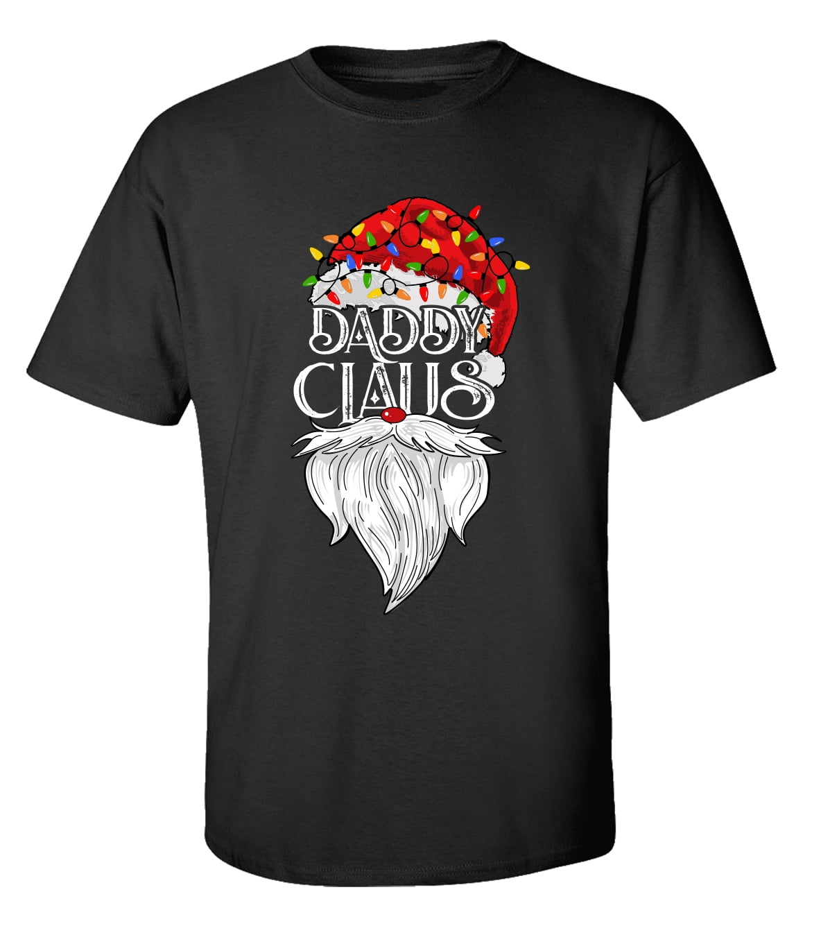Trenz Shirt Company Daddy Clause Short Sleeve ShirtBlack2XL