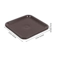 thumbnail image 2 of OFFIGAM 8pcs Caster Cups Brown Felt Scratch Prevention Pads For Home Use, 2 of 6