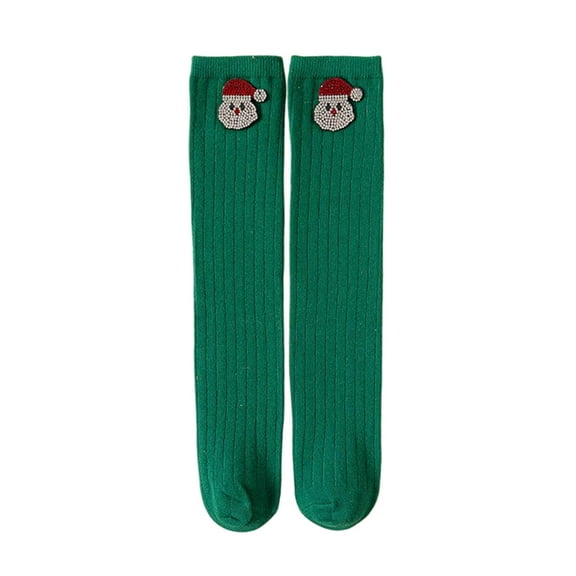 FAWUUDO Christmas Socks Cute Holiday Socks Christmas Crew Socks for Kids Holiday Gifts