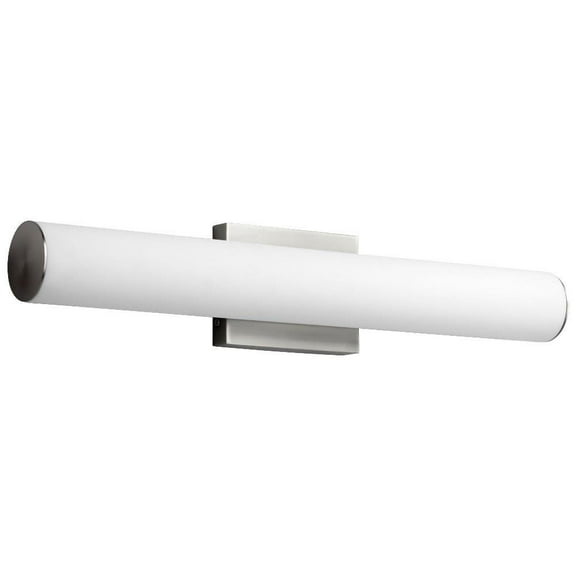 23.25 inch 18W 2 Led Bathroom Light Fixture-Satin Nickel Finish Bailey Street Home 766-Bel-4591281