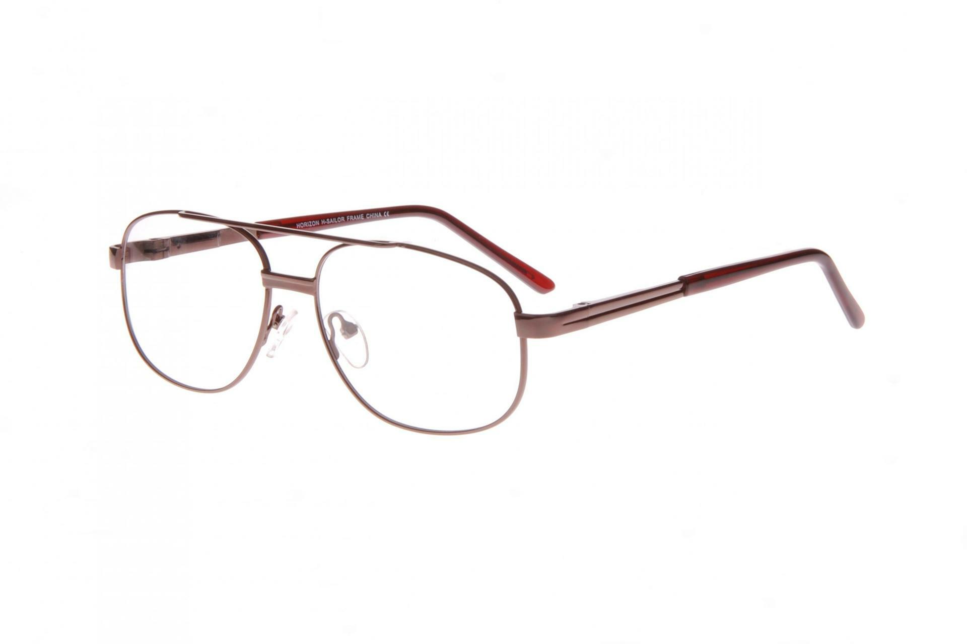 NEW HORIZON EYEWEAR Matte Gold PACIFIC Eyeglasses 49mm with  display picture 1