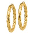 thumbnail image 2 of 14k Polished 5.0mm Twisted Hoop Earrings TC392, 2 of 2