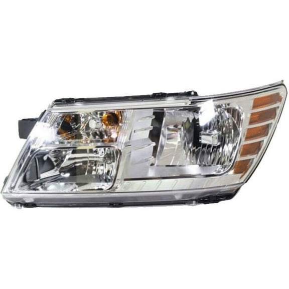 Headlight Assembly - Compatible with 2009 - 2020 Dodge Journey 2010 2011 2012 2013 2014 2015 2016 2017 2018 2019