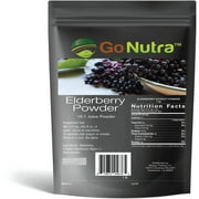Elderberry Juice Powder | Sambucus Nigra 8 oz | Go Nutra