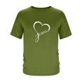 thumbnail image 3 of Tops para hombre, blusas y camisas de manga corta con cuello redondo para hombre, camisetas casuales con estampado de moda para hombre, blusa de manga corta, blusa de poliéster para hombre., 3 of 4
