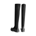 thumbnail image 4 of Dream Pairs Women's Over the Knee Platform Boots, 4 of 5