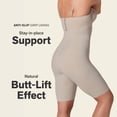 thumbnail image 4 of Women's Leonisa 012940 Extra High-Waisted Sculpting Shaper Short (Nude M), 4 of 10