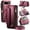 Hotpink, variant on For Google Pixel 11 Case Crossbody Wallet PU Leather Magnetic Flip Folio Wristlet Shoulder Strap 3-in-1 Crossbody Phone Case with Card Slots Zipper Pocket for Women Men,Purple