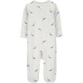 thumbnail image 2 of Carter's Child of Mine Baby Plush Sleep 'n Play, One-Piece, Sizes Preemie-6/9 Months, 2 of 5