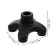 thumbnail image 3 of Miangastore Embout de Remplacement pour Bâton de Marche Embout de Canne Accessoire de Pied de Bâton de Randonnée Extérieur, 3 of 8
