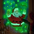 thumbnail image 5 of Christmas Stickers, Glow in the Dark Christmas Wall Stickers, Noctilucous Christmas Santa Claus Removable Wall Decals for Holiday Home Background Decoration, Xmas Window and Room Wall Art, 5 of 9