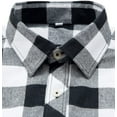 thumbnail image 2 of Chemise Décontractée en Flanelle à Carreaux pour Hommes, 2 of 7