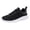 Black, variant on NOKIO Women's Mesh Sneakers Breathable 𝖫a𝖼e Up Walking Shoes Comfortable Soft Sole Running Shoes Non S𝗅ip Wide Width Sneakers Versatile Casual Sports Shoes for Back to College