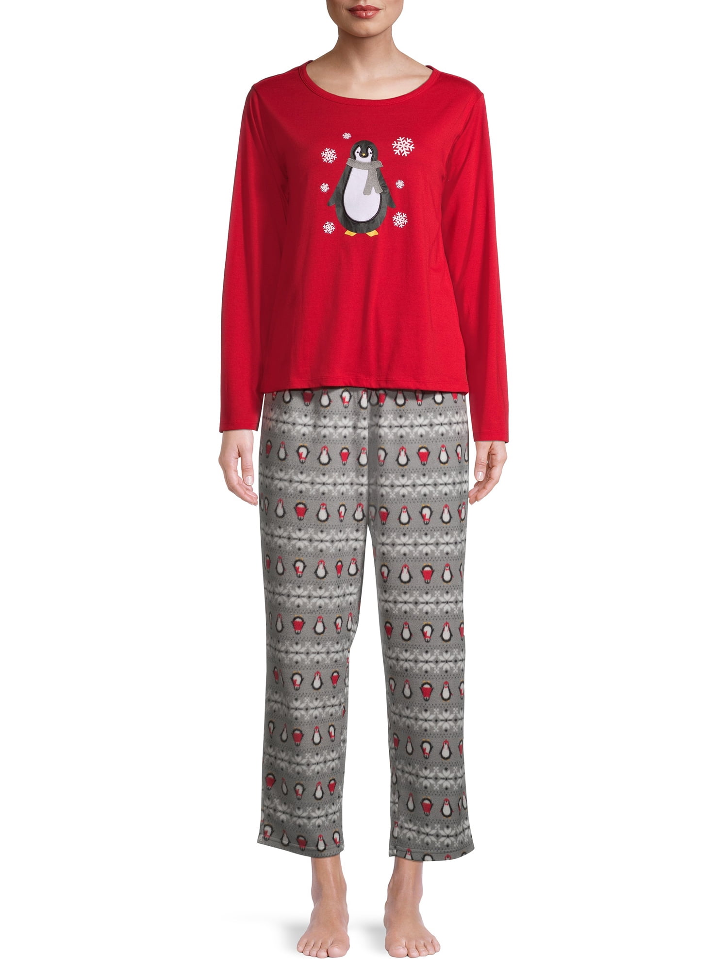 EV1 from Ellen DeGeneres Women's Penguin Family Pajamas - Walmart.com