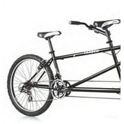 Wonder Wheels 26 In. Tandem Shimano 21 Speed Bicycle, Bike, Steel Frame Alloy Rims 36 H - Black
