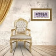 thumbnail image 3 of Gibbons, Lauren 18x10 Gold Ornate Wood Framed with Double Matting Museum Art Print Titled - YOLO, 3 of 4