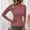 Hot Pink, variant on MESSUEN Crew Neck Sweater for Women Ribbed Long Sleeve Tops for Women Pull Over Sweaters Womens Women Casual Tops Basic Womens Tank Tops Womens Dress Shirts Womens Tops Dressy Casual Black L