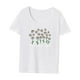 thumbnail image 3 of Camiseta para mujer con cuello redondo, camiseta básica de ajuste regular para playa, camping, calle XL, 3 of 7