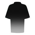 thumbnail image 6 of Women’s Casual Collared Shirt Summer Essential Lightweight Breathable Top Black L, 6 of 7