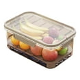 thumbnail image 1 of Food Grade Extra Large Rectangular Sealed Container for Fresh Keeping Portable Refrigerator Storage Organizer, 1 of 5